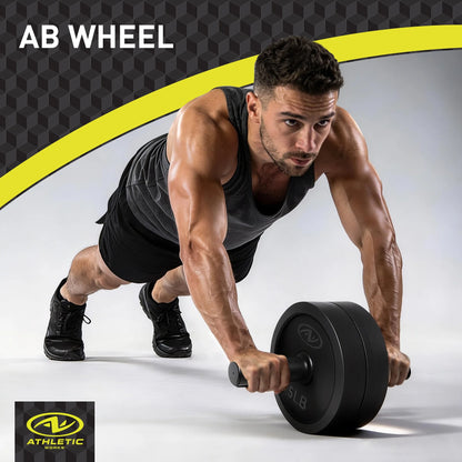 Juego De Mancuernas Ajustables 5 En 1 De 40 Lb, Ejercicios De Fitness Para Gimnasio En Casa, Negro, Orificios De 1 Pulgada Se Ajustan a Barra De Tamaño Estándar